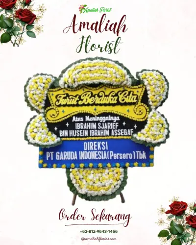 Papan Bunga Duka di Plandi